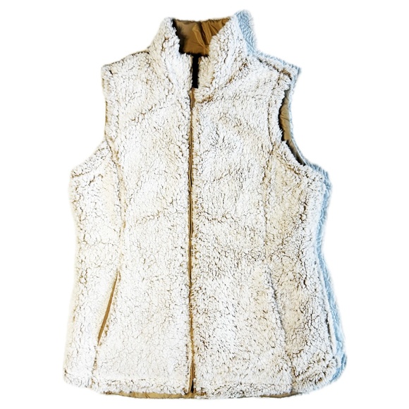 NWOT FREE COUNTRY SHERPA VEST - Reversible - Picture 2 of 8